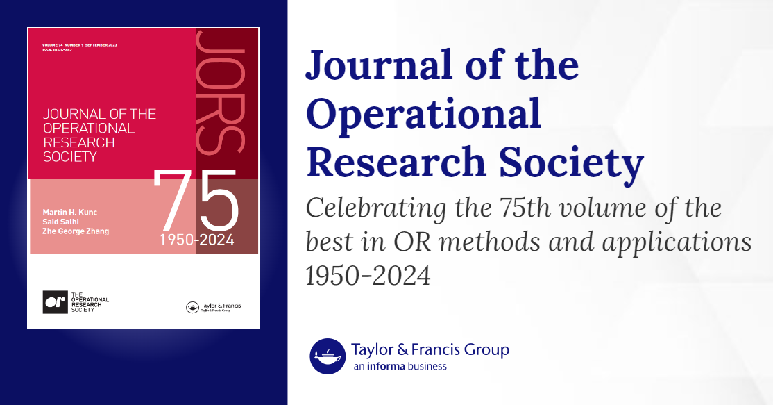 Cover image - Journal of the Operational Research Society