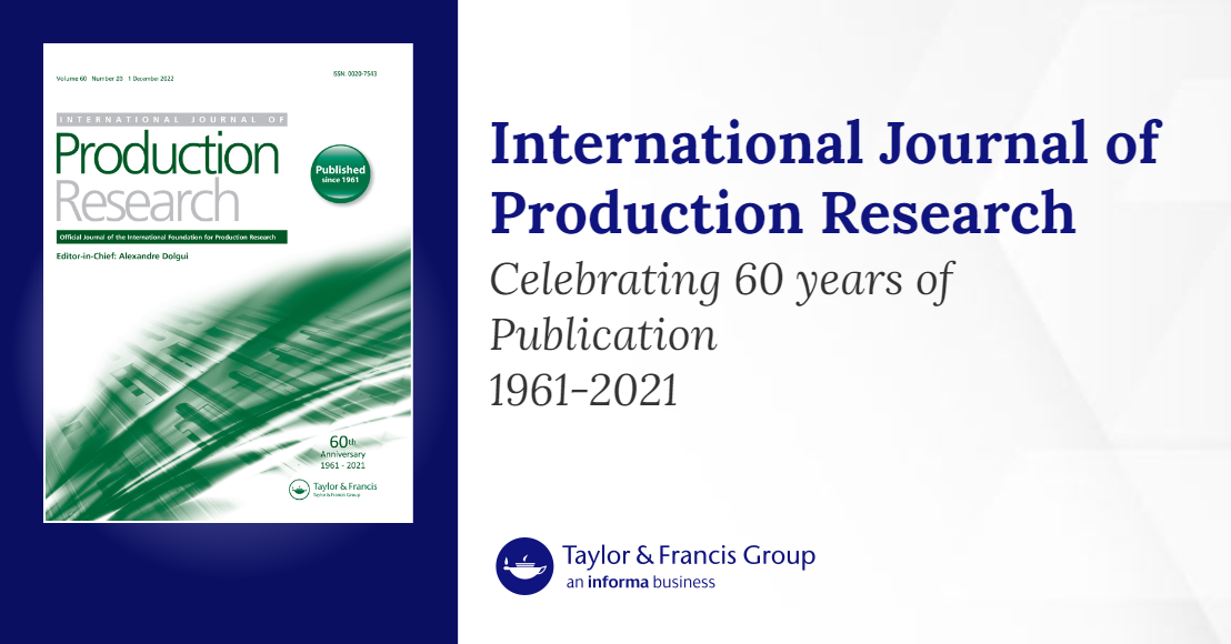 Cover image - International Journal of Production Research